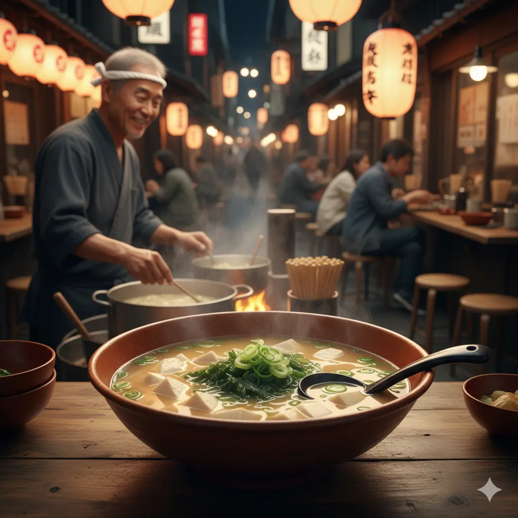 miso çorbası, probiyotik etkisiyle sindirimi destekler